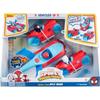 Toy - Jazwares - 3-in-1 Split Racer Vehicle - 21.5 Cm - Sound Effects - for Children Aged 3 and Over