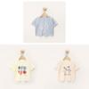 Baby Short Sleeve T Shirt With Cartoon Prints For Toddler Summer Play