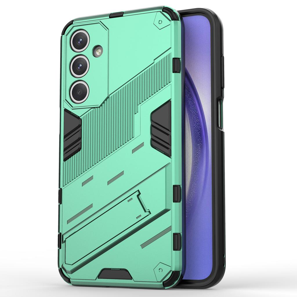 For Samsung Galaxy M35 5G Case PC+TPU Shockproof Phone Cover with Kickstand