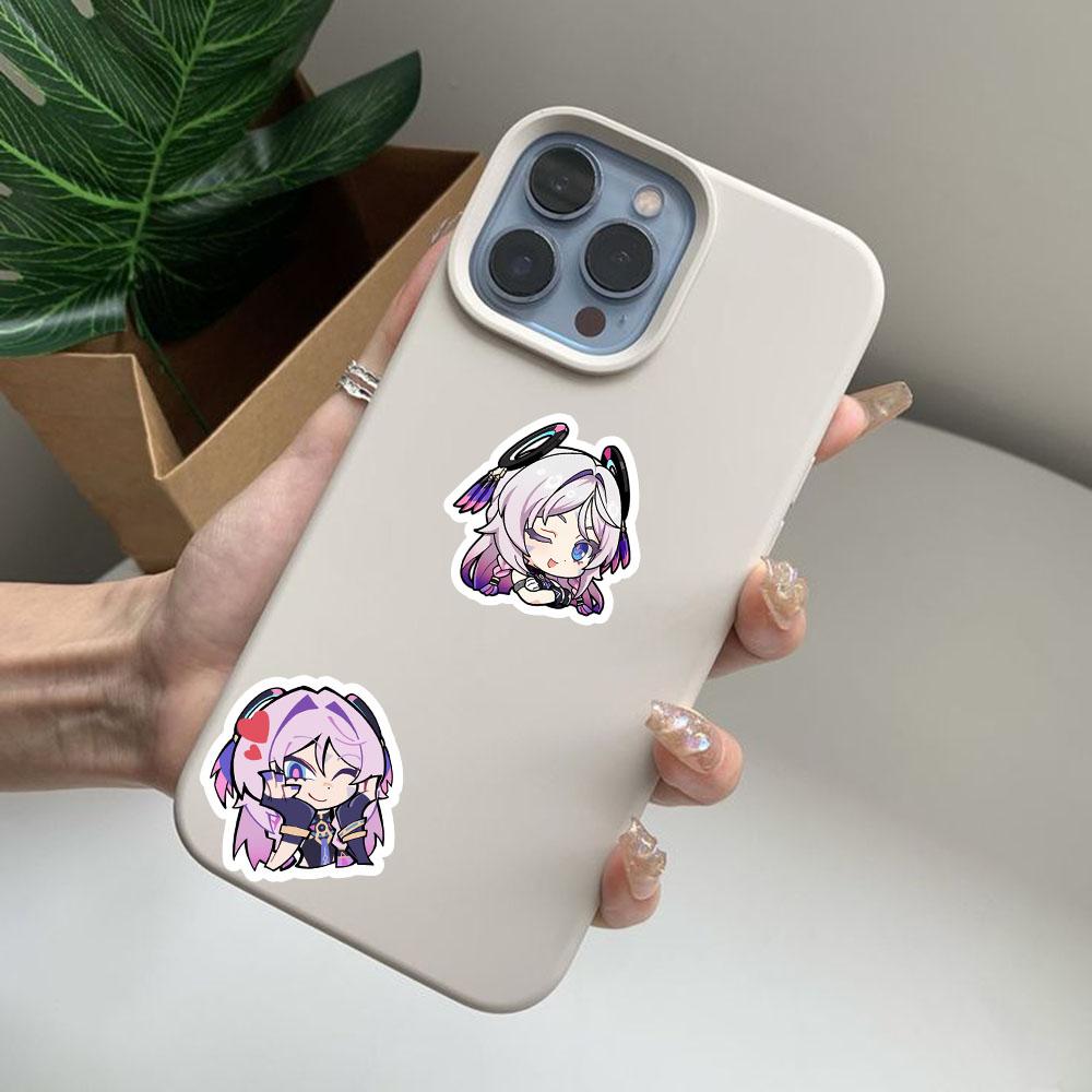 Cute Genshin Impact Stickers (50/100/200 Pieces) - Perfect for Laptops Anime/games Luggage Guitars and More A Must-have for Game Lovers!