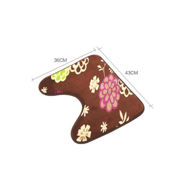 Cheap Bathroom Rugs for Toilet Tapis Salle De Bain Bathroom Carpet Anti-slip Mat WC Mat Door Rug for Decor Non-slip Toilet Mats