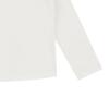 Tiffany Ivory Ribbed Collar T shirT