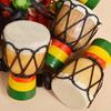 Wooden Classic Jambe Drummer MINI Djembe Percussion African Hand Drum Bongo Gift