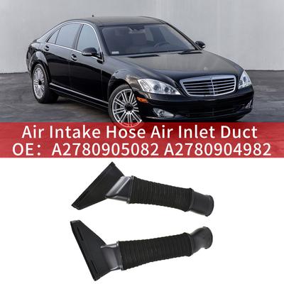Left+Right Engine Air Intake Hoses A2780904982 A2780905082 for Mercedes-Benz W222 S350 S320 S300 S500 S600 S63 2015-2022