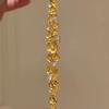 Gold and Jade Full of Tang Bright Begonia Flower Flash Diamond Gold-plated Bracelet New Chinese Exquisite Bracelet Jewelry Accessories Female 2026