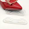 Double-Layer Silicone Heel Grips - Transparent Invisible Insoles for High Heels