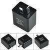 PVC Plastic LED Flasher Relay For Cars Or Motorcycles To Fix The Fast/rapid Flashing Turn Signal 0.02A-10A 12V LED Flasher Relay