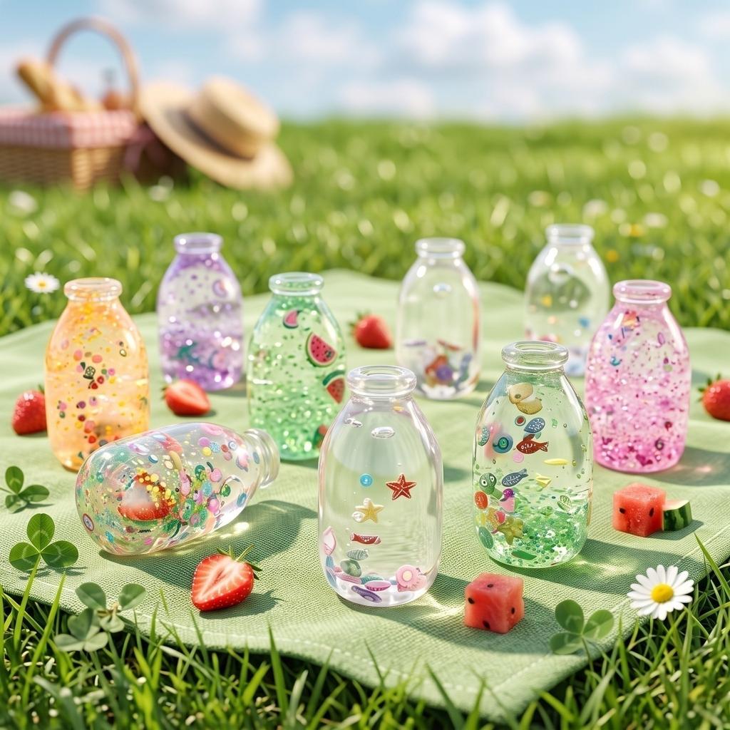 1 Bottle Stress Toy - Random Color, Portable Toy for Stress Adults Kids