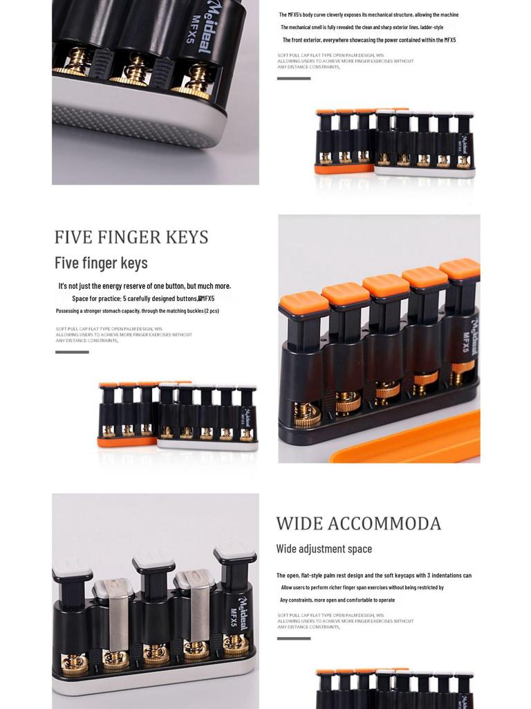 Guitar & Piano Finger Strength and Flexibility Trainer