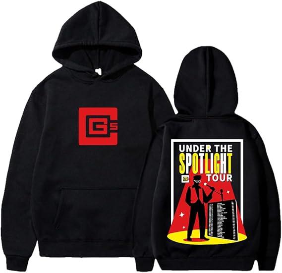 Herbst/Winter CG5 Under The Spotlight Tour 2025 Hoodie Langarm Streetwear Herren- und Damen-Hoodies Mode Warmer Hoodie