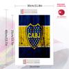 Boca Juniors logo Pattern  3pcs 100% Round Full Drill 5D DIY Diamond Painting Embroidery Cross Stitch Rhinestone Décor
