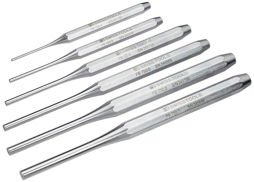 PB Parallel Pin Punch Set Packless 750BL