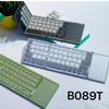 Compact Rechargeable Bluetooth Keyboard with Touchpad - Universal for Tablets