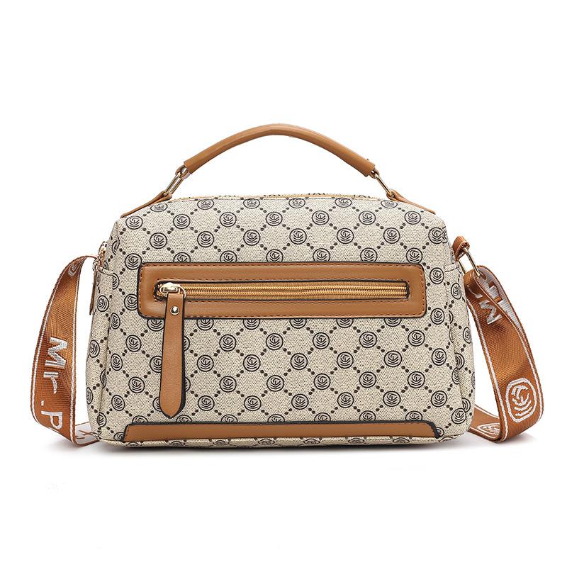 Premium Texture Small Bag, Winter New Mother Bag, Broadband Handbag, Presbyopia Single Shoulder Oblique Span Bag, Women's Bag