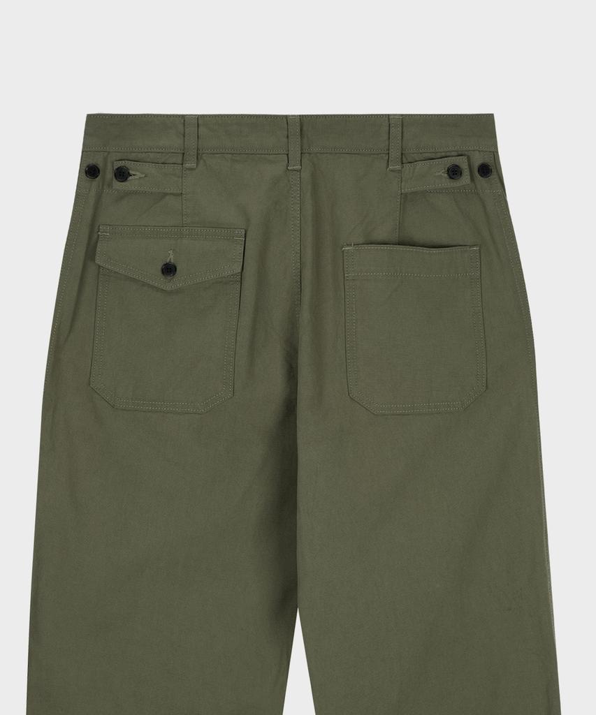 Teildeon Cotton Cargo Pants Khaki