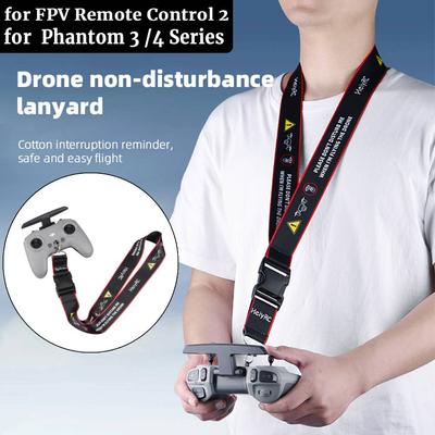 Remote Controller Lanyard Portable Remote Control Strap Anti-lost Accessories for FPV Remote Control 2 Phantom 3 /4 Series