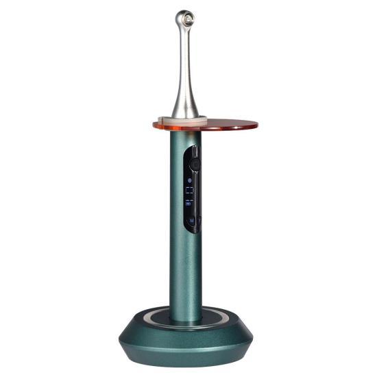 Získejte dokonale vyléčené zuby během několika sekund s bezdrátovým dentálním vytvrzovacím světlem – 4 režimy Výkon 2300 mw/cm2 a modrofialová technologie