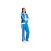 adidas Originals Beckenbauer Retro Fußball Inspiriertes Durchgehender Reißverschluss Trainingsjacke Damen Normale Passform Blau IY2223