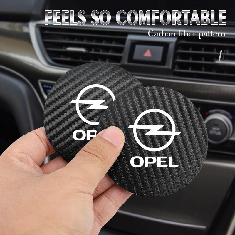 Sottobicchiere Portabicchieri per Auto Tappetino Porta Bicchieri per Auto Accessori per Opel Corsa D Astra Insignia Mokka Adam Combo OPC Vauxhall Vectra