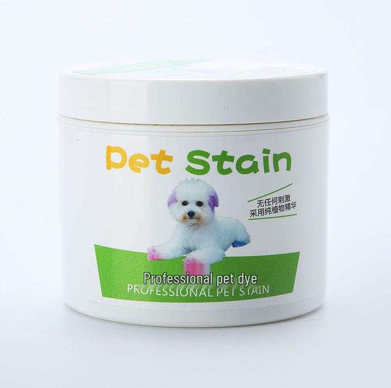 Tierhaar-Färbecreme für Hunde - Dunkle Farbe Behandlung & Schmutzentfernung