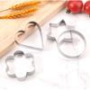 Cookie Cutter 12pcs Metal Cookies Cutters Set Creative Star Cookie Cutter Round Heart Flower Shaped Egg Molds Baking Tools