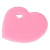 Heart Shape Silicone Baking Spatula Bowl Dough Bread Cookie Pizza Butter Scraper Pink