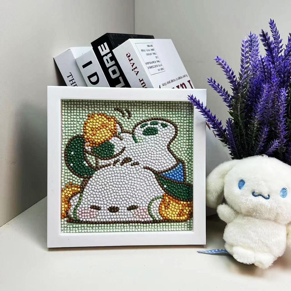 Children'S Diamond Painting Handmade Diy Masonry Painting Cartoon Diamond Sticker Bedroom Living Room Decorative Painting Photo Frame