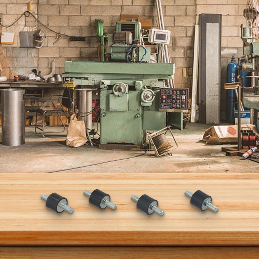 4 Stück Gummi Puffer Dämpfer Leise Hohe Qualität M5 M6 M8