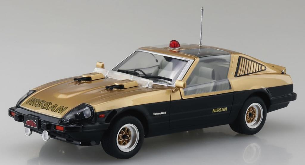 Aoshima Bunka Kyozaisha Seibu Police Super Z plastikový model č.2 1/24