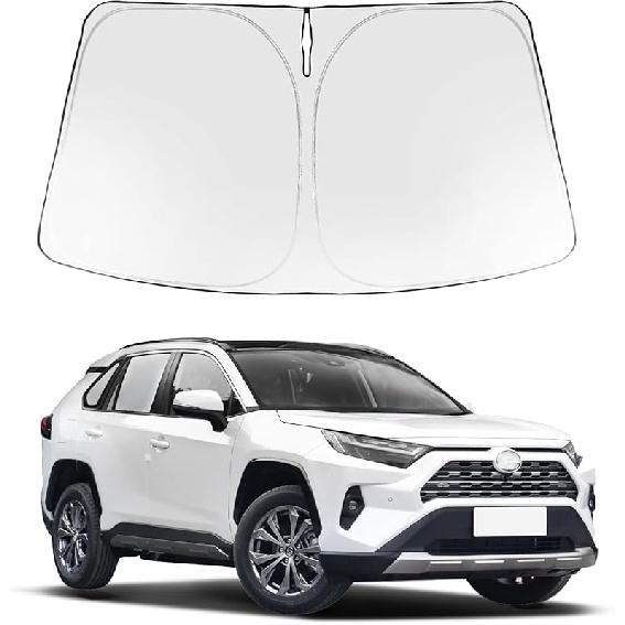 Upgraded Sunshade, Improved UV Protection Fabric, Foldable Front Sun Shade,  Accessories For Tesla Model 3/Y/Y Juniper 2016 To 2026