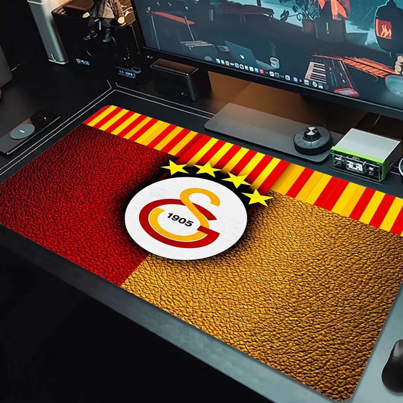 Galatasaray S Large Size Mouse Pad Large Gaming Table Cushion Non-slip Laptop Tablet Big Mousepad XXL Mat Mini PC Playmat With Lock edge