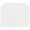 Coffee Table White 100 X 50.5 X 35 Cm Particleboard