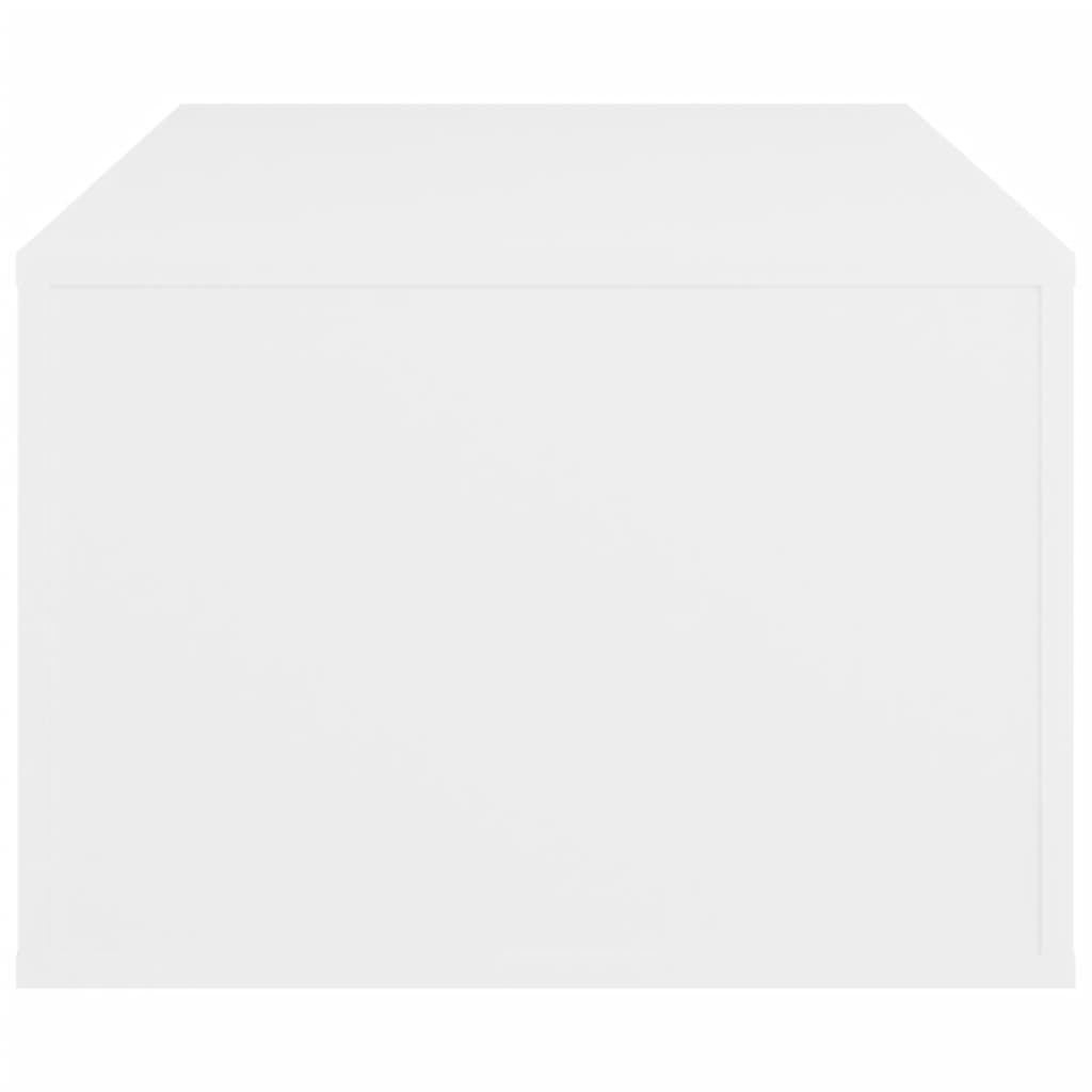 Coffee Table White 100 X 50.5 X 35 Cm Particleboard