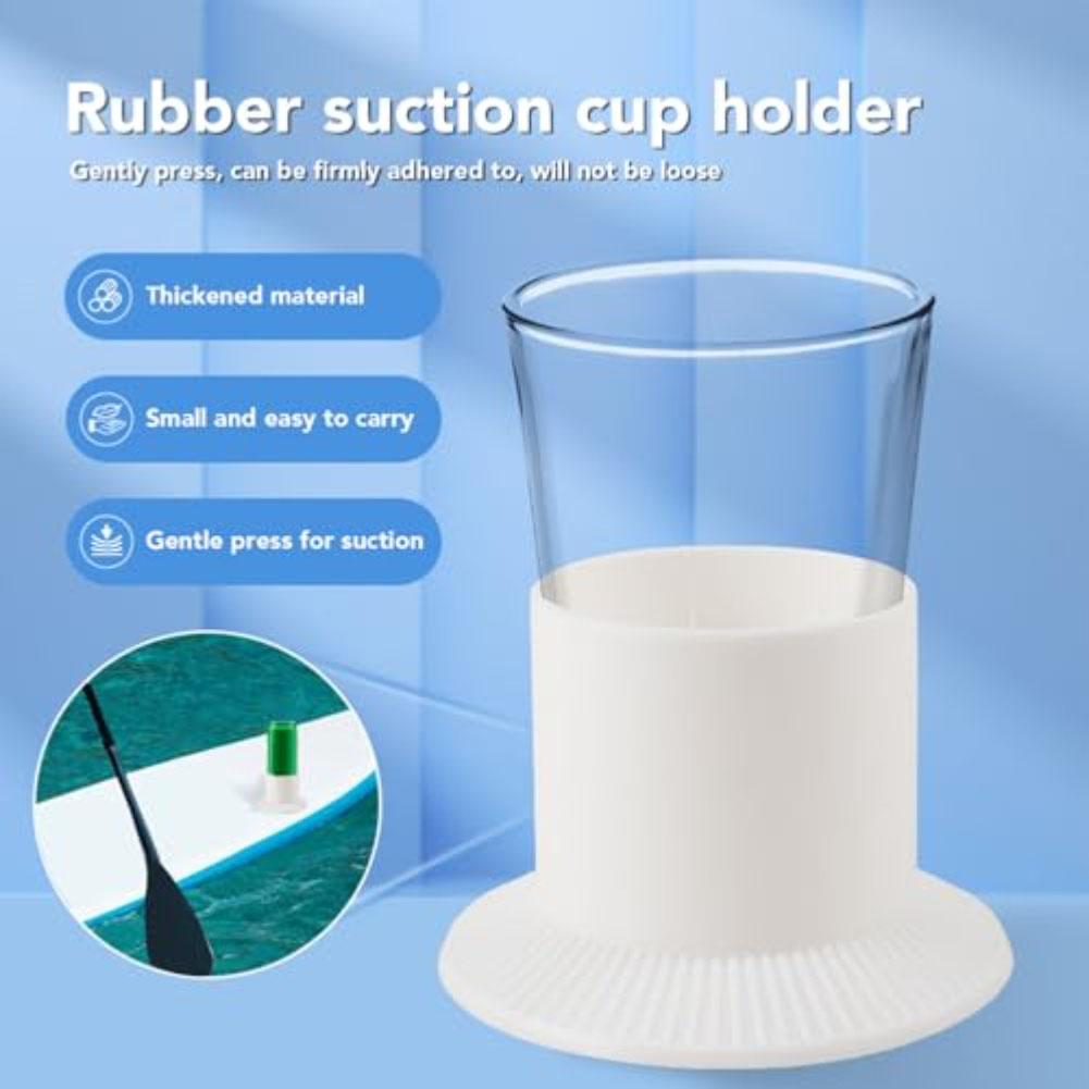 Compact Design Portable Drink Holder Rubber Suction Cup Holder