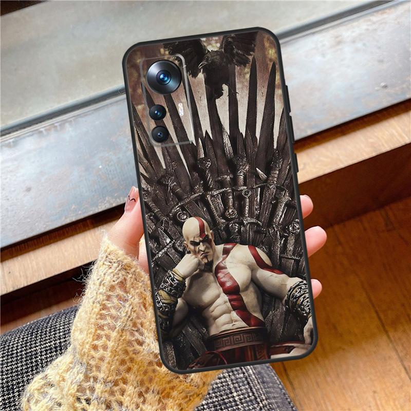 God Of War Cover For Xiaomi 15 14 13 Ultra 11T 12T 13T 14T Pro POCO F7 Pro F5 F6 X3 X5 X6 X7 Pro Case