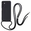 For Samsung Galaxy A05s 4G TPU Phone Case Microfiber Lining Rubberized Cover with Lanyard