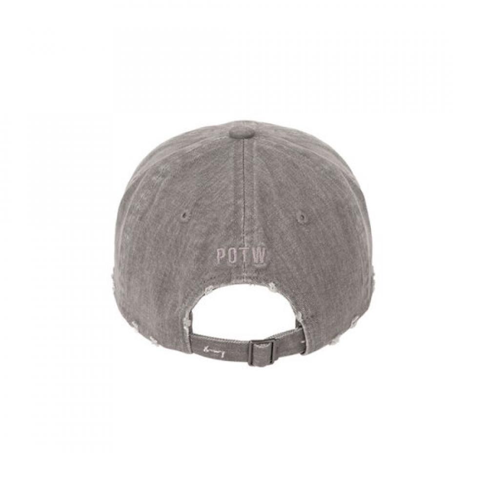 People Of The World Garment Washed Distressed Ball Cap 25fw