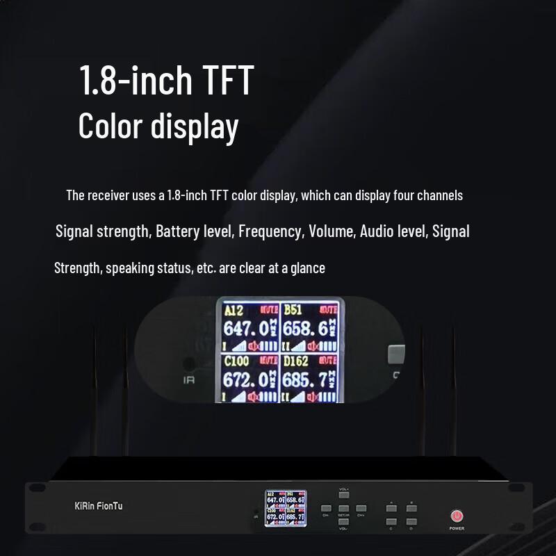 FionTu Professional Wireless Conference Microphone System (CN version)