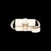 PINKO Soft Leather Swallow Crossbody Bag