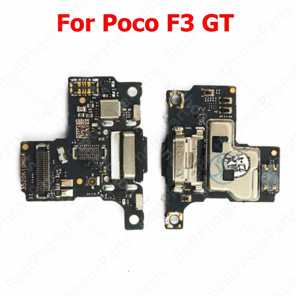 Scheda di Ricarica Per Xiaomi Poco F6 F5 F4 F3 GT F2 Pro Pocophone F1 Porta di Ricarica Connettore USB Piastra Dock PCB Presa Parti del Telefono