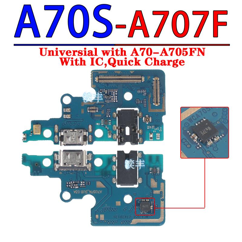 Usb Dock Charger Port for Samsung Galaxy 70 A10S A20S A30S A10E A20E A30 A40 A50 A60 A40S A50S A70S Charging Board Module