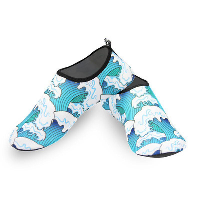 Lycra Strandsocken Schnorchelschuhe Bequeme Rutschfeste Schwimmsocken Für Wassersport