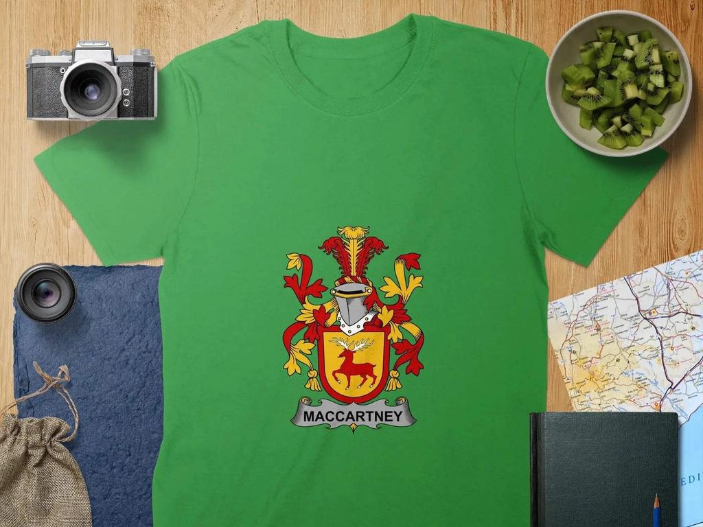 MacCartney Coat Of Arms Irish T-Shirt