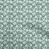 oneOone Cotton Flex Light Green Fabric Floral Craft Projects Decor Fabric Printed By The Yard 40 Inch