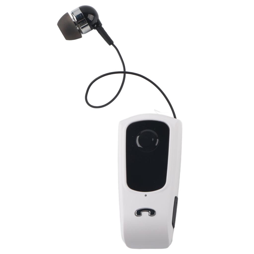 F920 Sports   Headset Earpiece Retractable Hands  Earphone (Black)