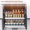 Kitchen Pull-Down Lifting Cabinet Storage System