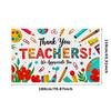 Teachers' Day Colorful Decorative Backdrop Teacher Appreciation Party Decoration Banner Classroom School Event Background Props