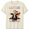 Lactose Tolerant Funny Unisex T Shirt Tee Humor Slogan Graphic Top