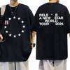 Rels B A New Star World Tour  Merch Tshirt Unisexs Women Clothing Hip Hop Tshirts Cotton Casual Harajuku T Shirts Streetwear