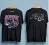 The Kinks One For The Road Tour 2 Sided Men T-shirt Black Cotton All Size